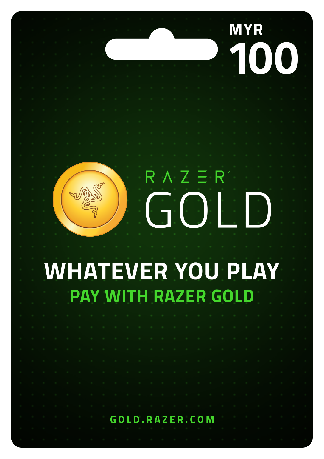 Razer Gold(MYR) RM100